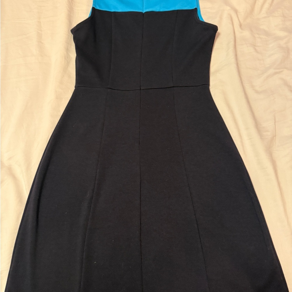 Hawthorn Sleeveless Blue Colorblock Dress